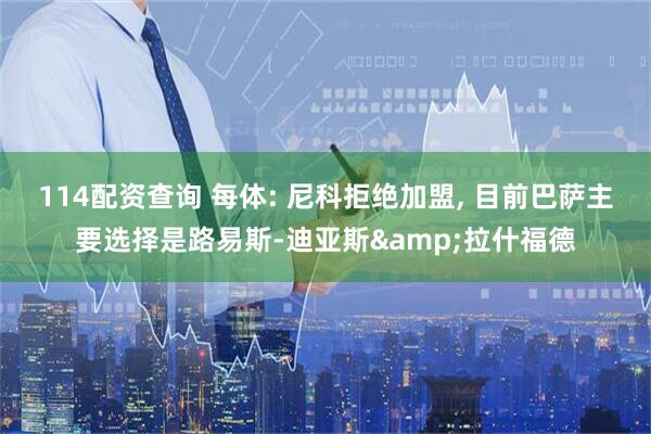 114配资查询 每体: 尼科拒绝加盟, 目前巴萨主要选择是路易斯-迪亚斯&拉什福德